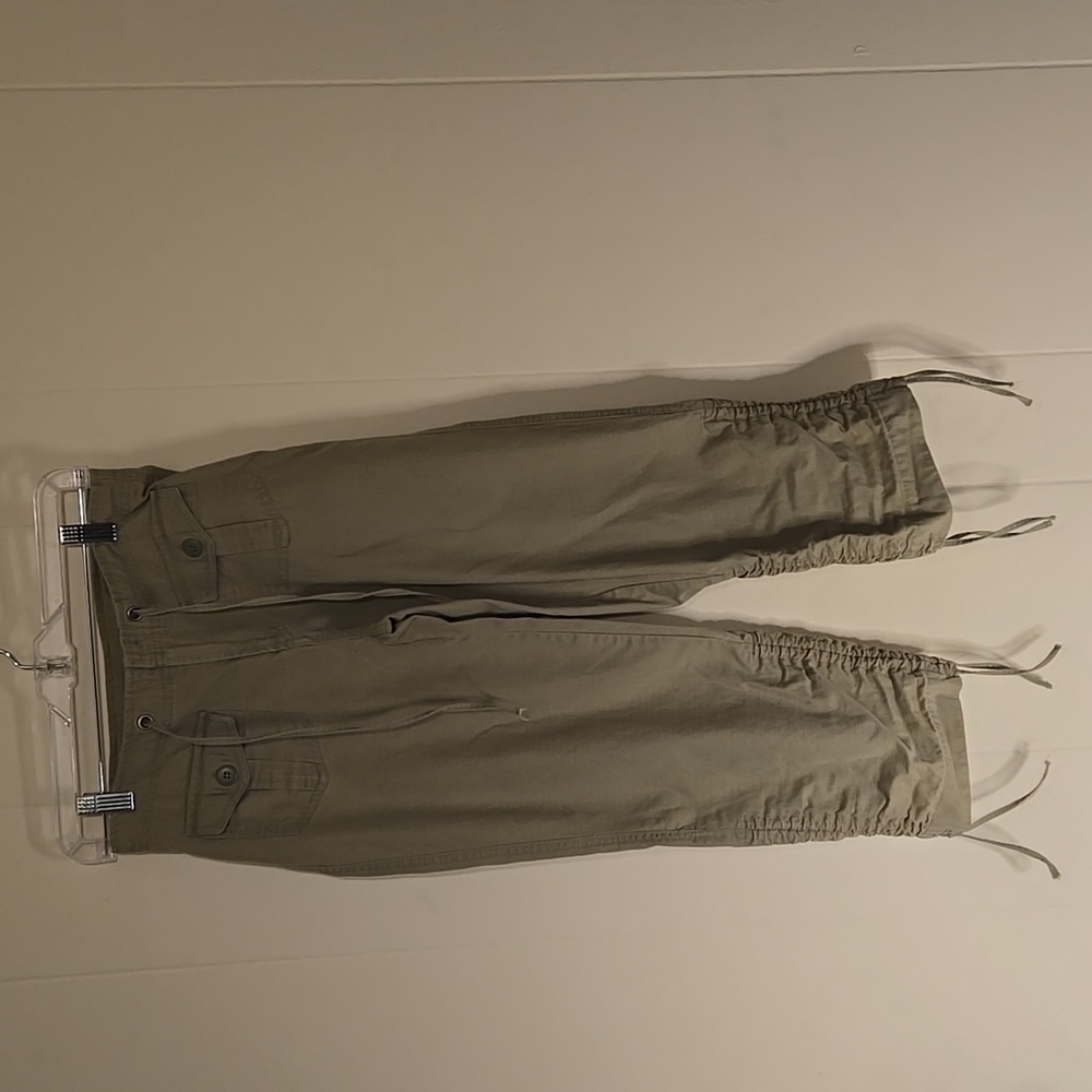 Carolina Blues Ladies Capri Drawstring Rouched Pants